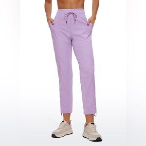 Striped Pants with Pockets 27''- Cinched Leg